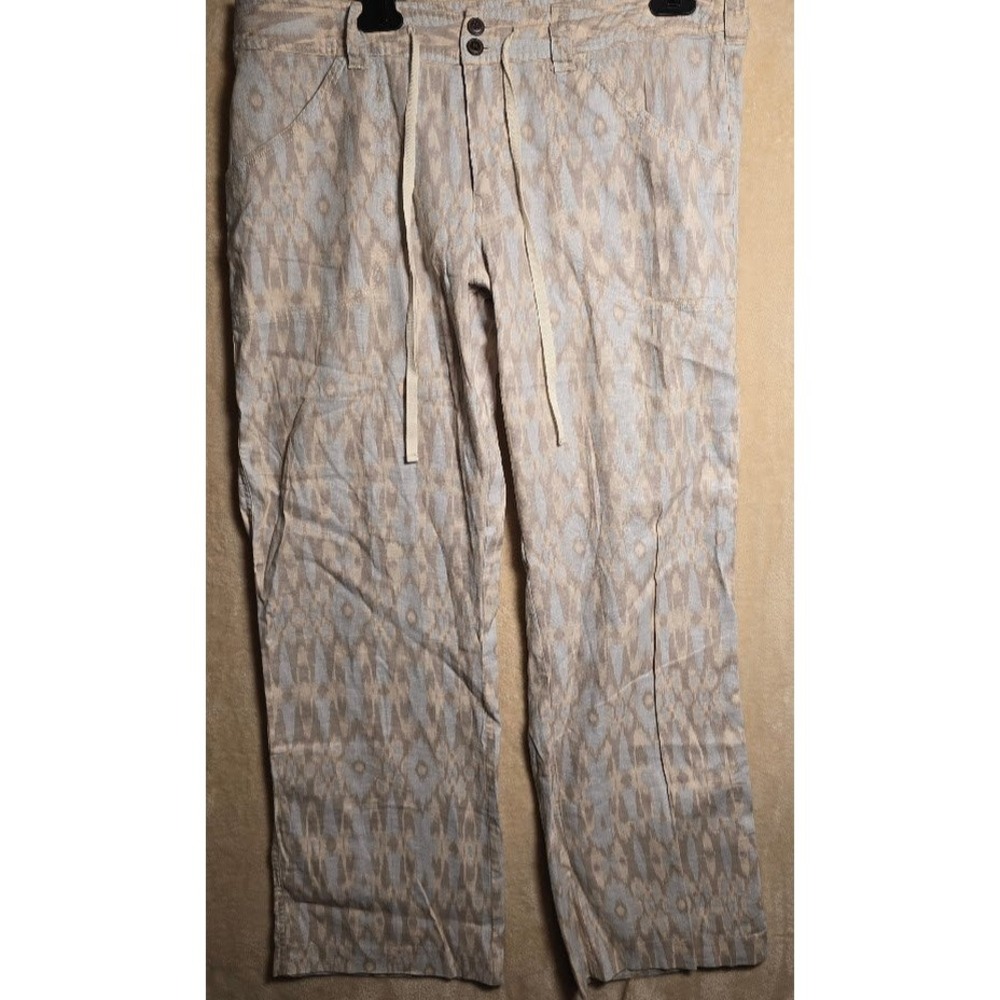 Patagonia pants Women 14 Hemp Organic Boho Lightweight Outdoor Casual Drawstring